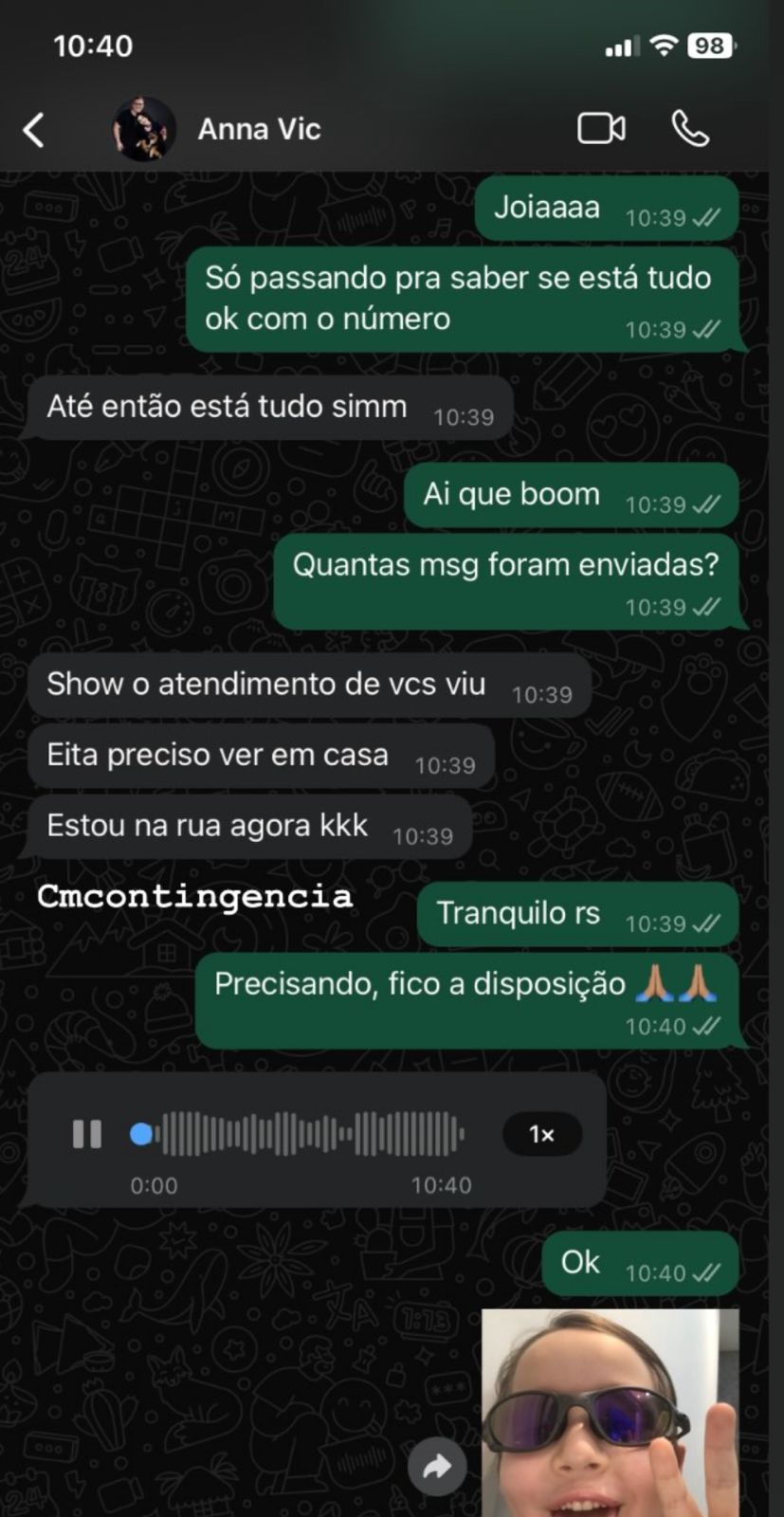 "Atendimento e Suporte"